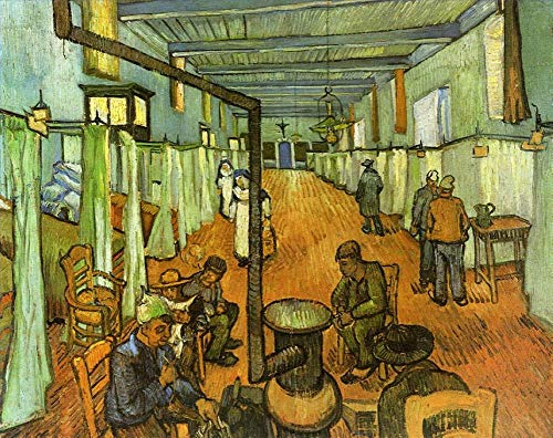 Peinture à l'huile Van Gogh faite main sur toile tableau célèbre Arles