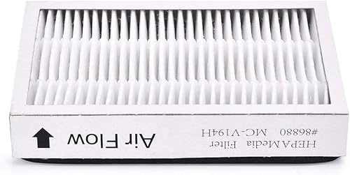 Miniatura 3 de Paquete de 4 filtros HEPA de vacío Kenmore EF-2 86880. Compara para reemplazar Sears Kenmore Part # 20-86880 (86880), 40320, EF2, 610445. También