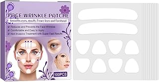 Remendos de rugas do rosto | tiras de remoção de rugas faciais, remendos de rugas na testa,Fita facial reutilizável para suavizar rugas para reduzir rugas na testa e ao redor da boca do Aocate