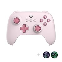 Vista 11 de 8Bitdo Ultimate 2C Hall Effect Joysticks Bluetooth Controller with Remappable L4/R4 Bumpers, 6-axis Motion Control, Rumble Vibration and Turbo