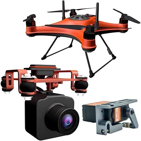 Amazon.com: SwellPRO Spry+ Plus Waterproof Drone Fly More Fisherman ...