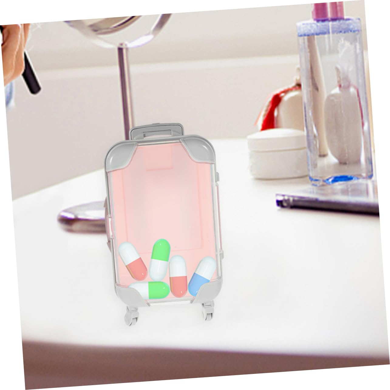 Lot De 10 Valises De Rangement Pour Faux Cils, Étuis De Maquillage Pour Femmes, Étui De Voyage Pour Maquillage, Étui De Transport Pour Maquillage, Étui De Voyage Pour Maquillage,