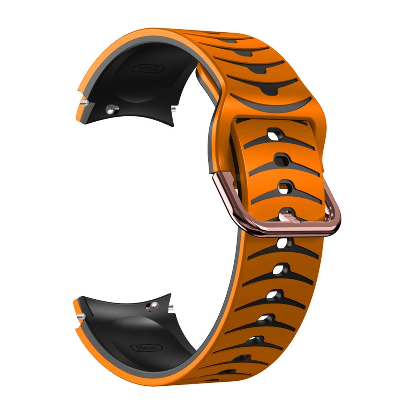 Bracelet en silicone pour Samsung Watch 6 5 4 44 mm 40 mm/4 Classic 46 mm 42 mm 5pro 45 mm Bracelet pour Galaxy Watch 6Classic 43 47 mm, Watch 6 40mm, Agate