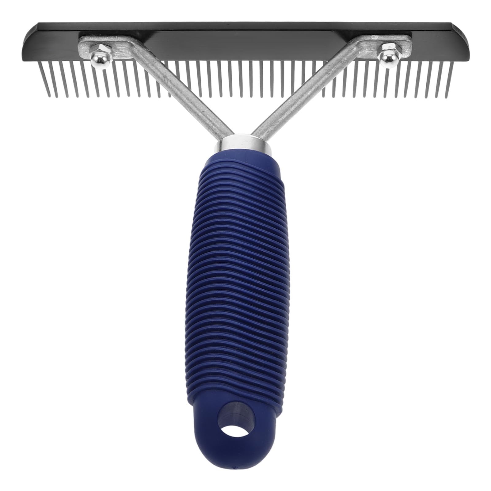 OHPHCALL Deshedding Tool for Horses Metal Horse Grooming Brush Easy-to-use Handle