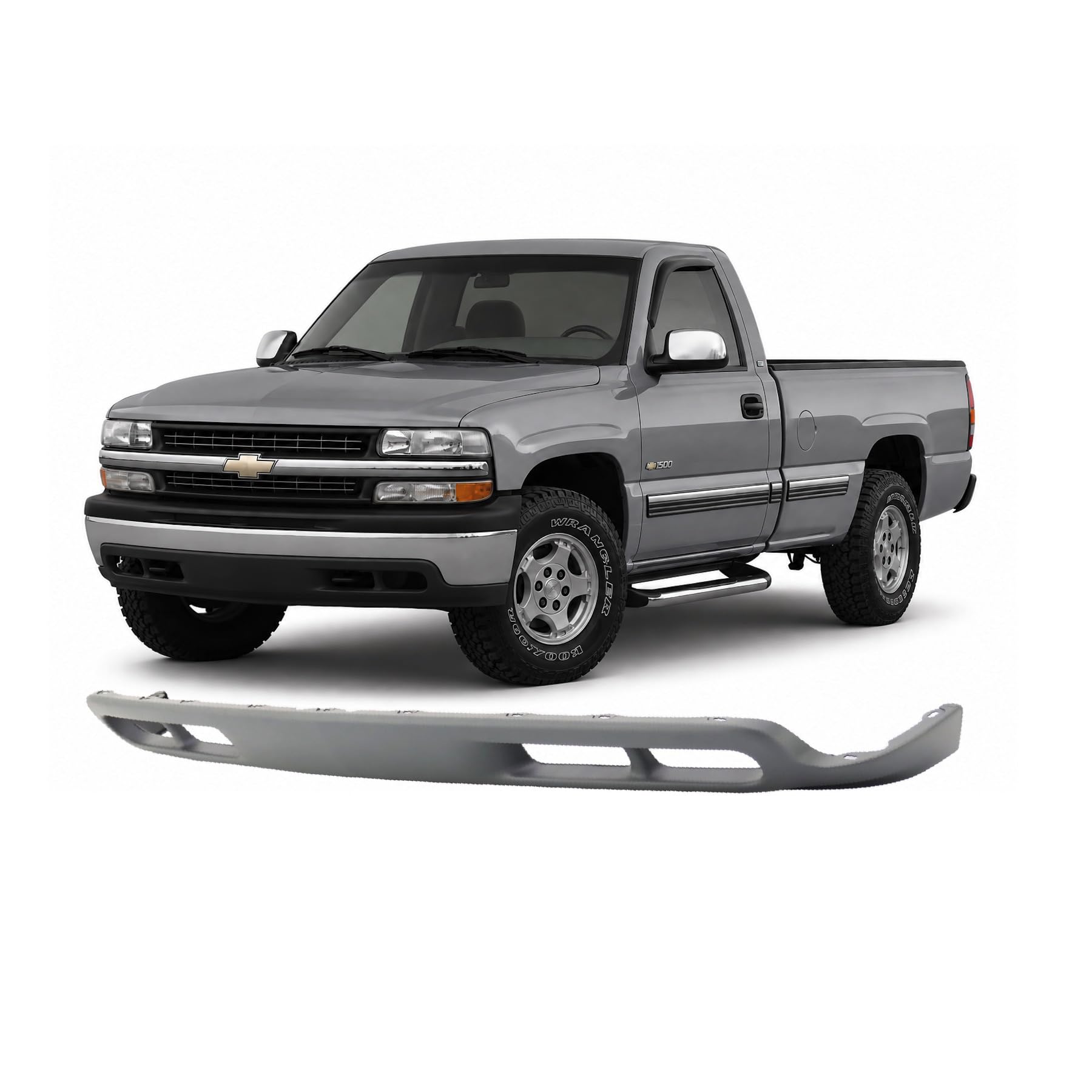 FitParts For Chevy Silverado/Suburban/Tahoe 1999–2004 Bumper Deflector