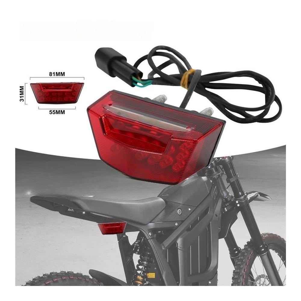Fanale Posteriore Accessori per motociclette Fanale posteriore Luci freno Per Talaria Sting Per MX3 MX4 Veicolo Dirt E-Bike PP