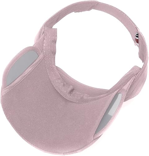 Miniatura 28 de Viseras solares para mujer con visera retráctil, visera de golf, protección UV, gorra de playa, tenis, correr, deporte, sombrero ajustable Blanco