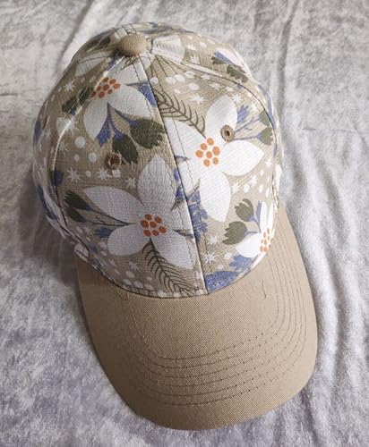 MEYLEE Sun Hat Gorras de béisbol Ajustables para Mujer, Gorras de Camionero de Hip Hop, Gorras Florales para Mujer, tamaño Adulto (54-58cm) 001 Cover