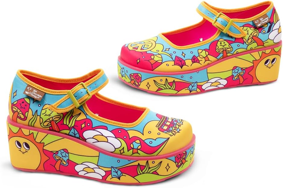 Hot Chocolate Design Chocolaticas Multicoloured OP Art P - Image 3