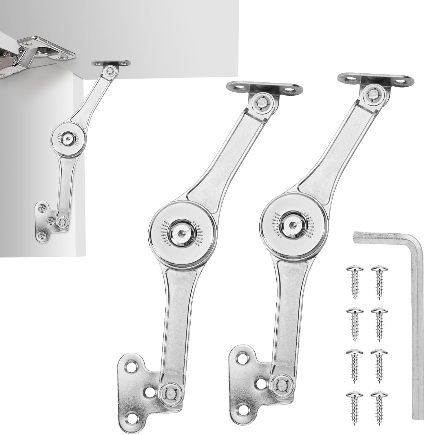 Adjustable Lid Hinges - Smooth Cabinet Operation -1