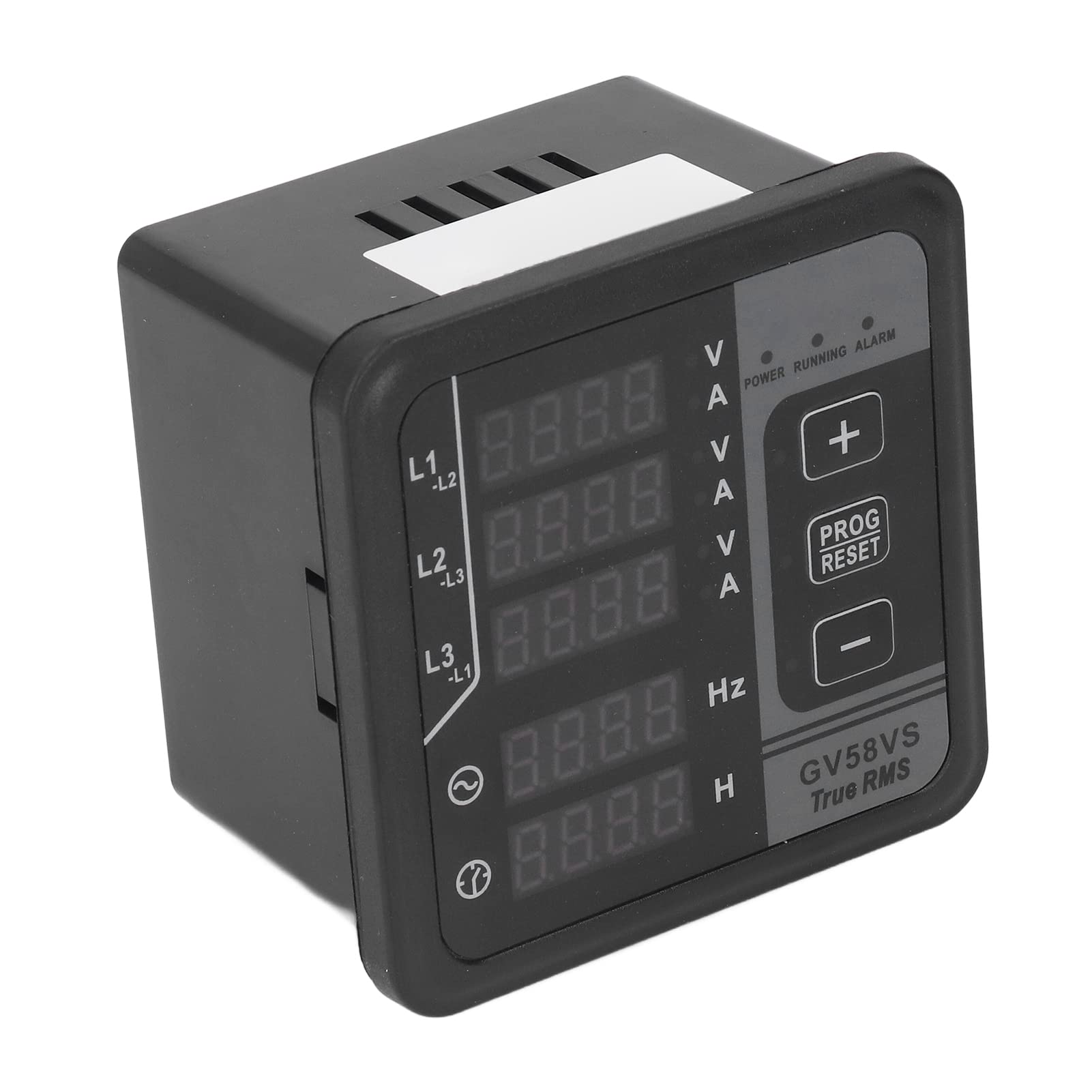 Generador Medidor multifunción digital AMP Start AMP Volt Medidor de frecuencia para detección 8 36V Alciban ABS impermeable con clasificación IP54 para generadores trifásicos