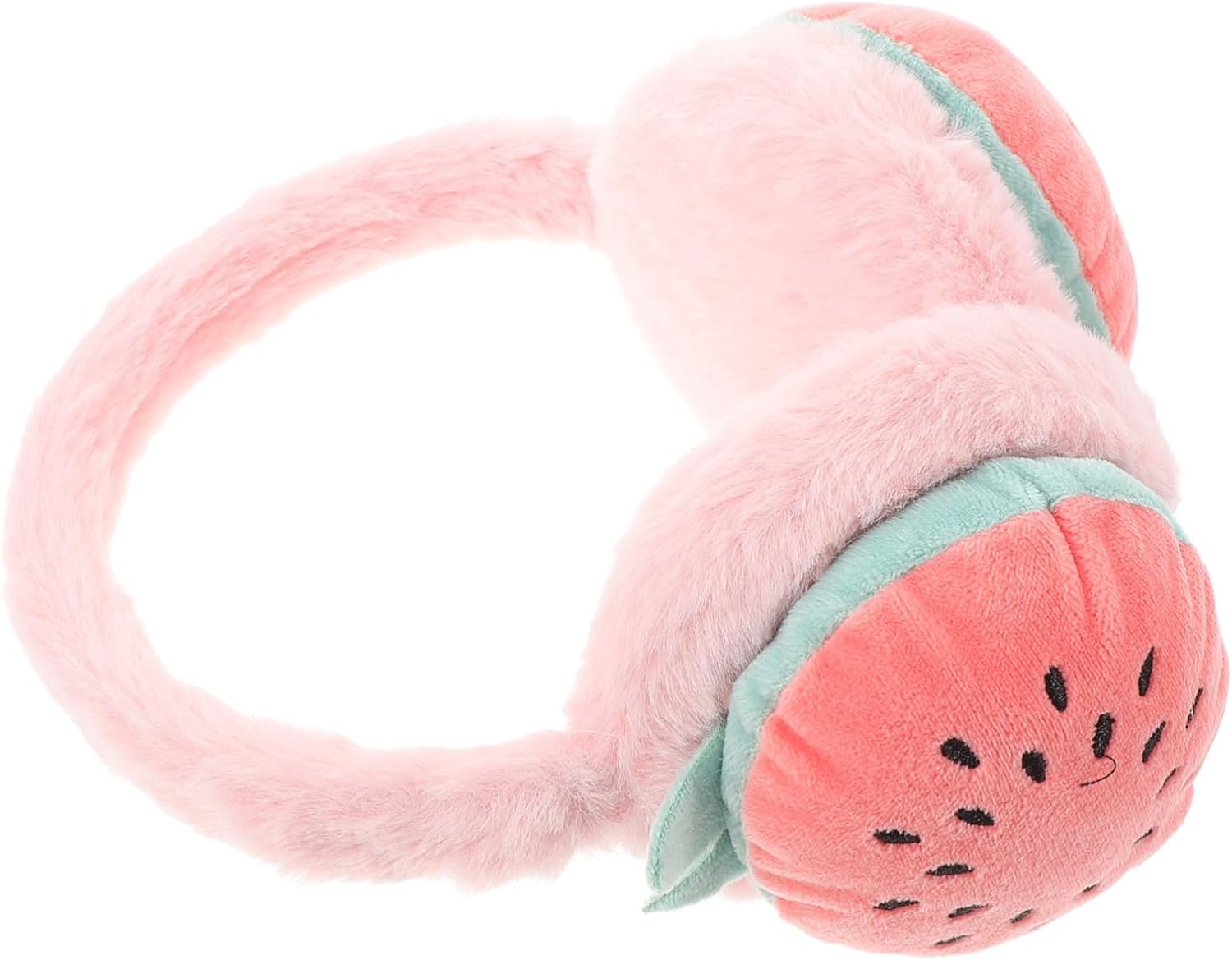 FOMIYES Adorable Cartoon Ear Muffs for Boy Girl Warm Ear Covers Lightweight and Portable Cute Strawberry Design for for Cold Weather Activities