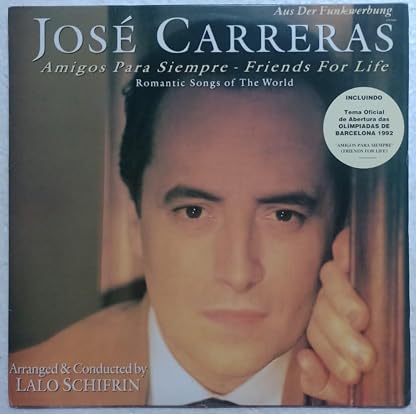 José Carreras - Lp Amigos Para Sempre - 1992 por José Carreras — capa do álbum