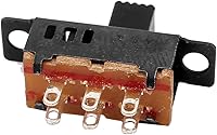 Vista 3 de Uxcell - Interruptor deslizante de 3 posiciones 6P 2P3T micro miniatura PCB con pestillo