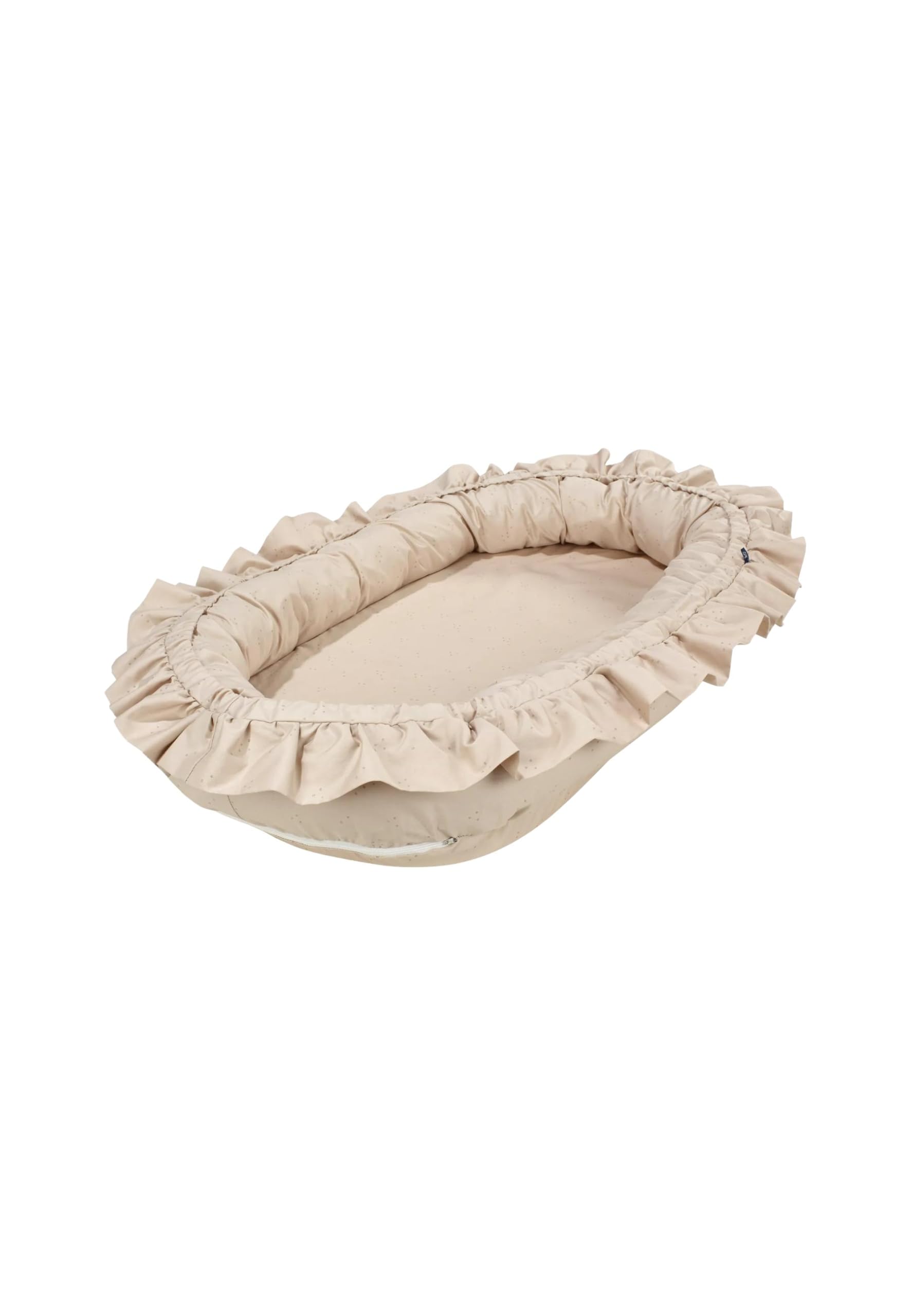 Alvi Schlummer-Nestchen Kuschelnest Babynestchen Neugeborene Reisebett für Babys Volant