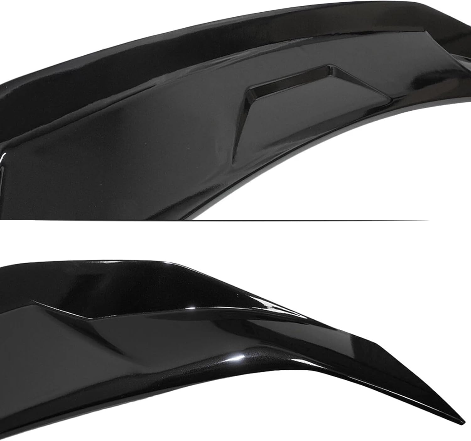 Rear Spoiler Compatible with 2016–2021 Honda Civic Sedan, Duckbill High Kick Trunk Wing Lip Fits 2016 2017 2018 2019 2020 2021 (Glossy Black)