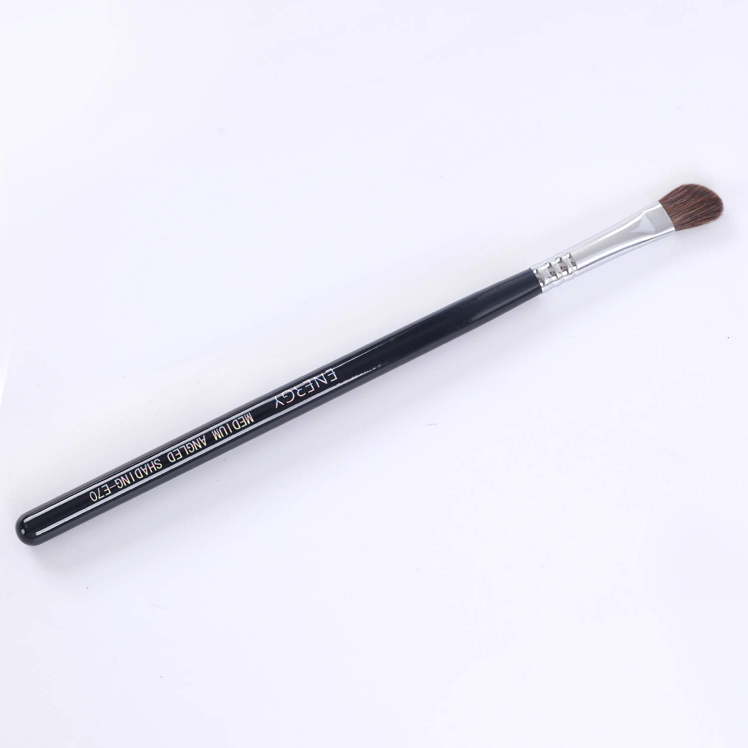 Angled Shading Eyeshadow Makeup Brush - Eye Brow Bone Highlighter, Small Soft Natural Bristle Slanted Angle Eye Makeup Brush for Highlighting Eyebrows, Shading, Blending Shadow Color in Crease : Beauty & Personal Care