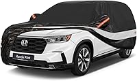 Vista 47 de Funda de automóvil de 10 capas para Minivan, ajuste personalizado para Honda Odyssey (1999-2024), impermeable, para todo tipo de clima, protección