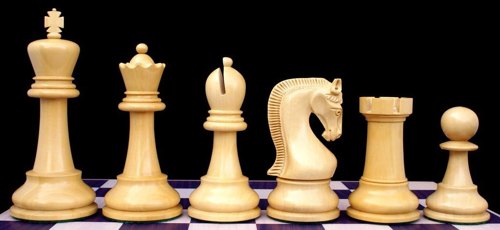 60% Off Discount Leningrade Series Premium Staunton 4 Chess Set