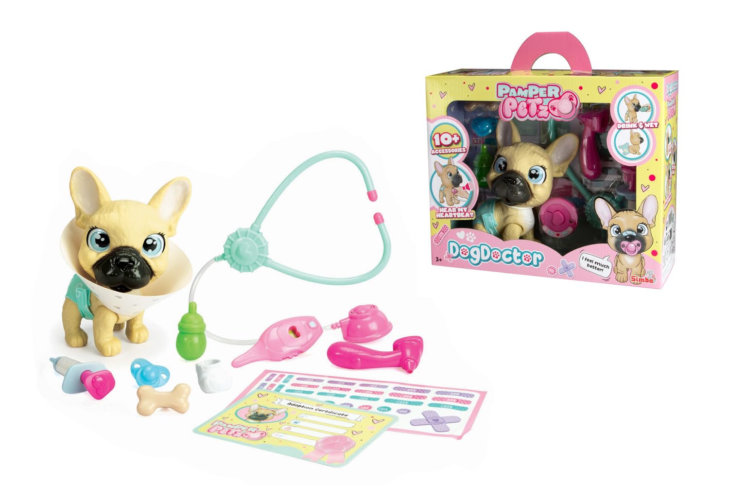 Simba 105950056 Pamper Petz zestaw weterynarza