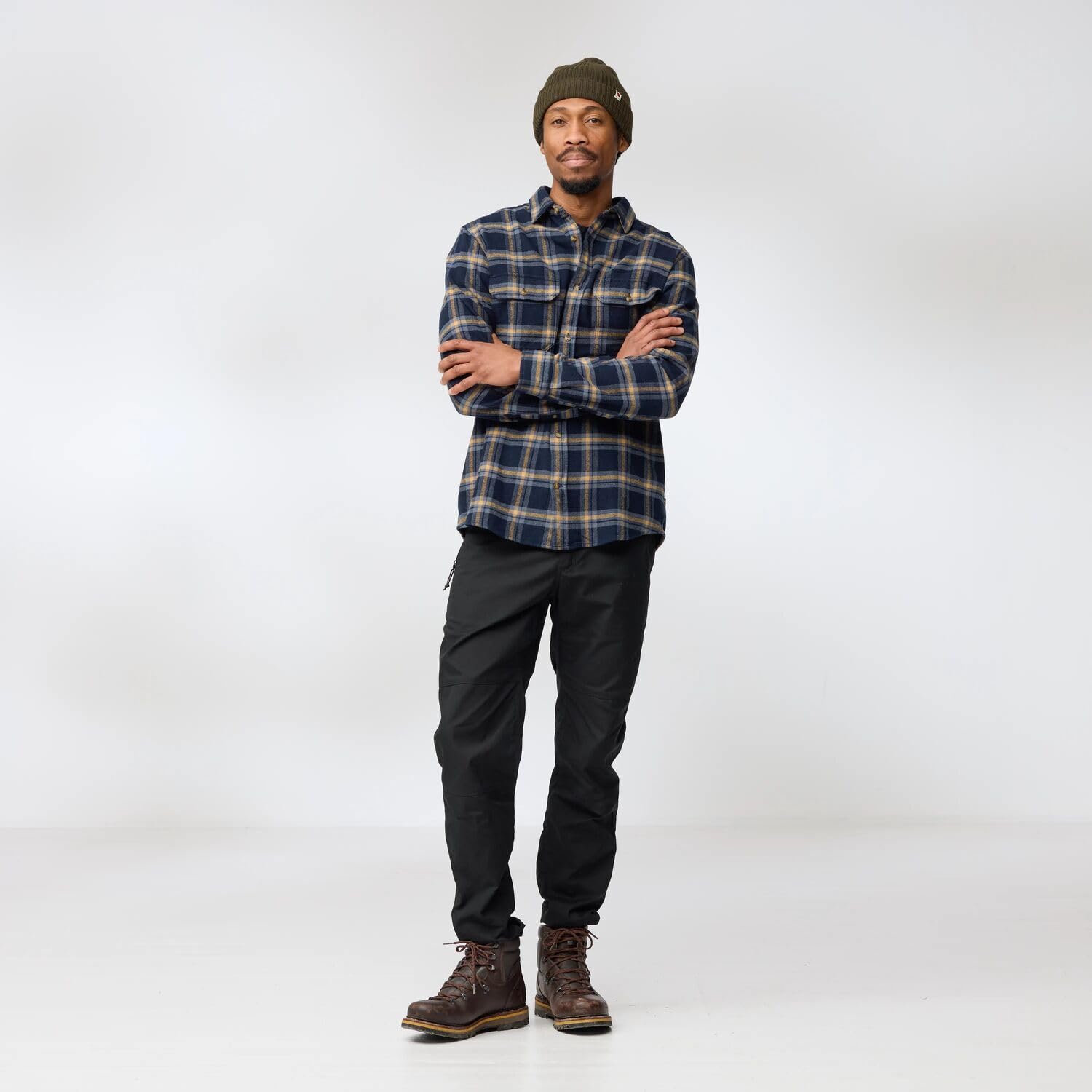 Fjällräven Koszulka Mężczyźni Övik Heavy Flannel Shirt M