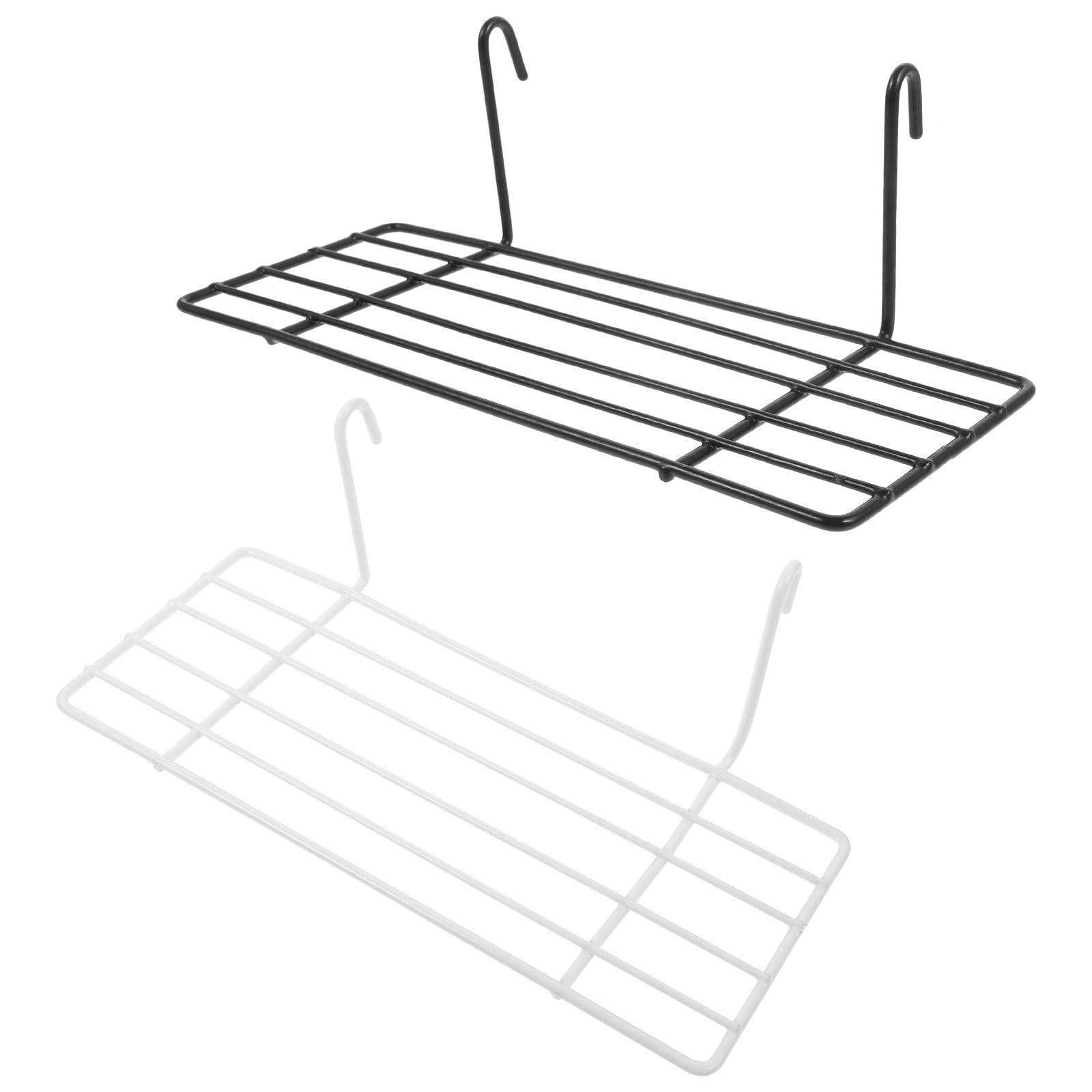 balacoo Bird Perch Stand 2pcs: Metal Bird Cage Parrot Perch Platform Playground Cage Platform Parrot Cage Perch Shelf for Parrot Budgie Parakeet Cockatiel