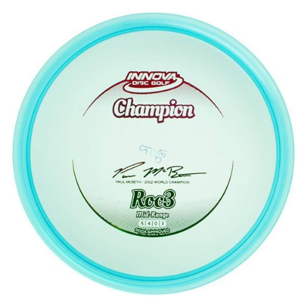 Innova Disc GolfChampion Material Roc 3 Golf Disc (Colors may vary)