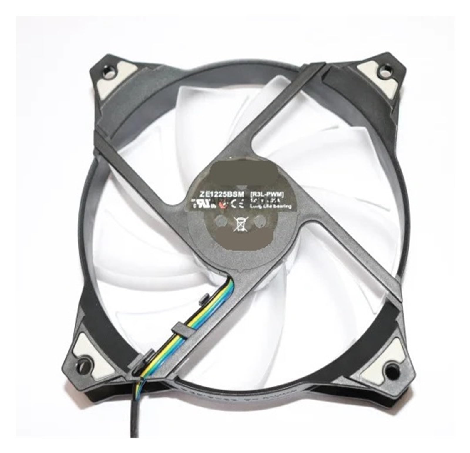 TYHUJKKL 12cm cm Chassis 12025 cpu Fan 4-pin pwm cooling fan