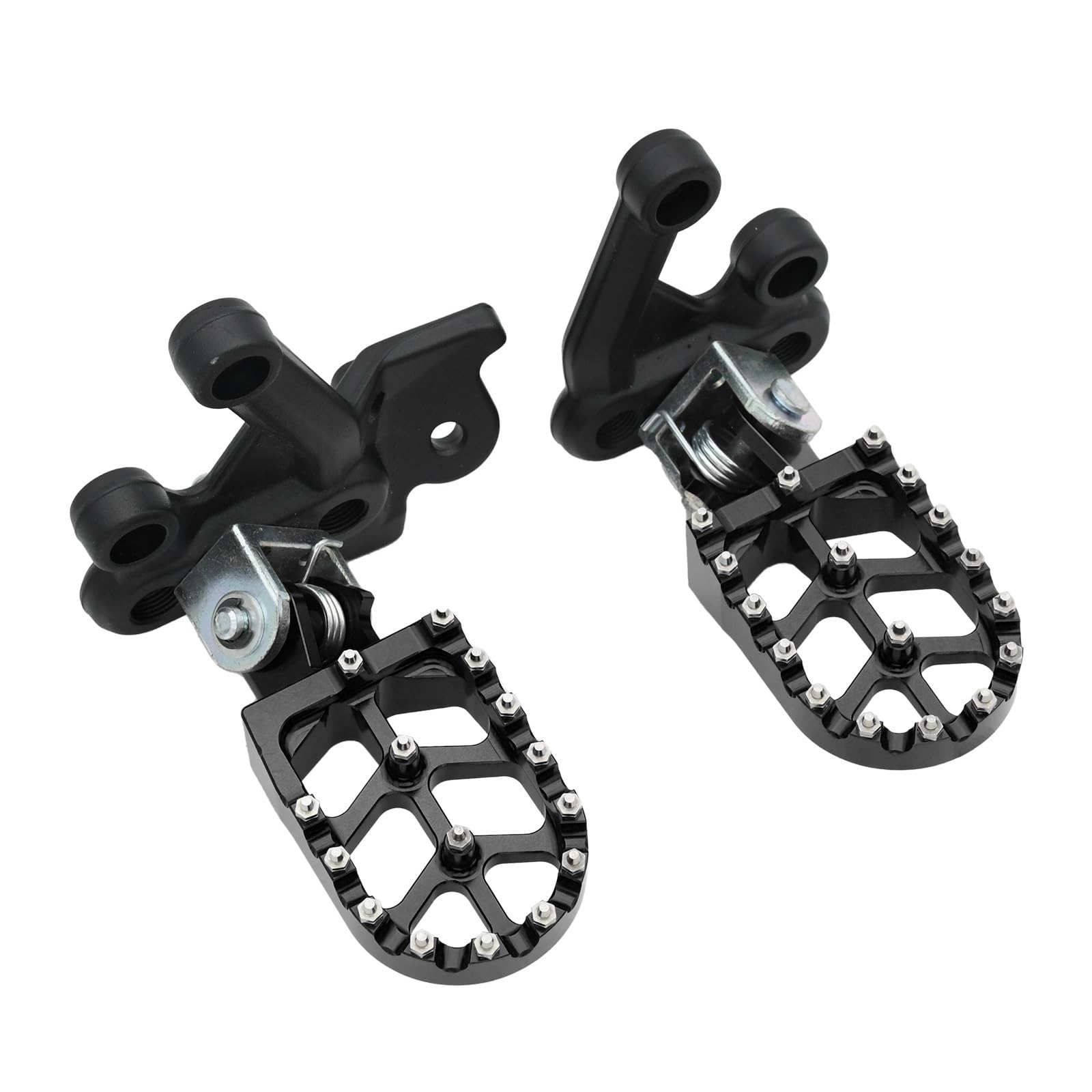 Compatible con estriberas de Aluminio for Motocicletas eléctricas de Motocross Light Bee X y S, estriberas for Pedales(Red)