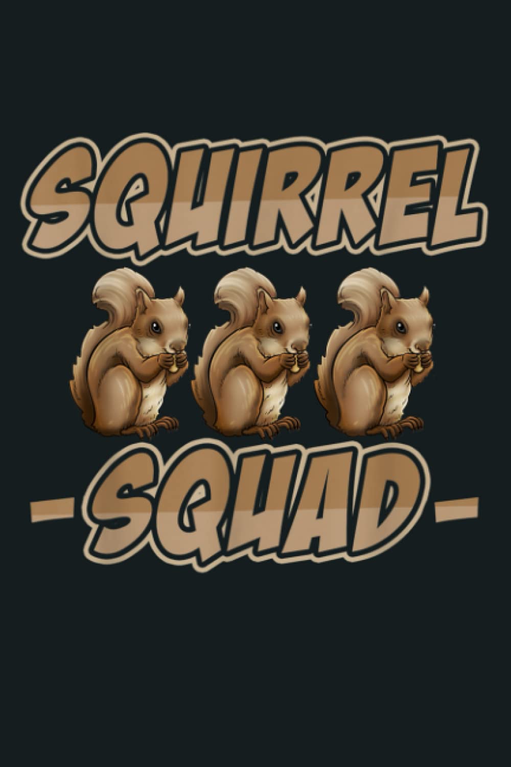 Squirrel Lovers 3 Squirrel Squad: Notebook Planner - 6x9 inch Daily Planner Journal, To Do List Notebook, Daily Organizer, 114 Pages Paperback – May 18, 2021