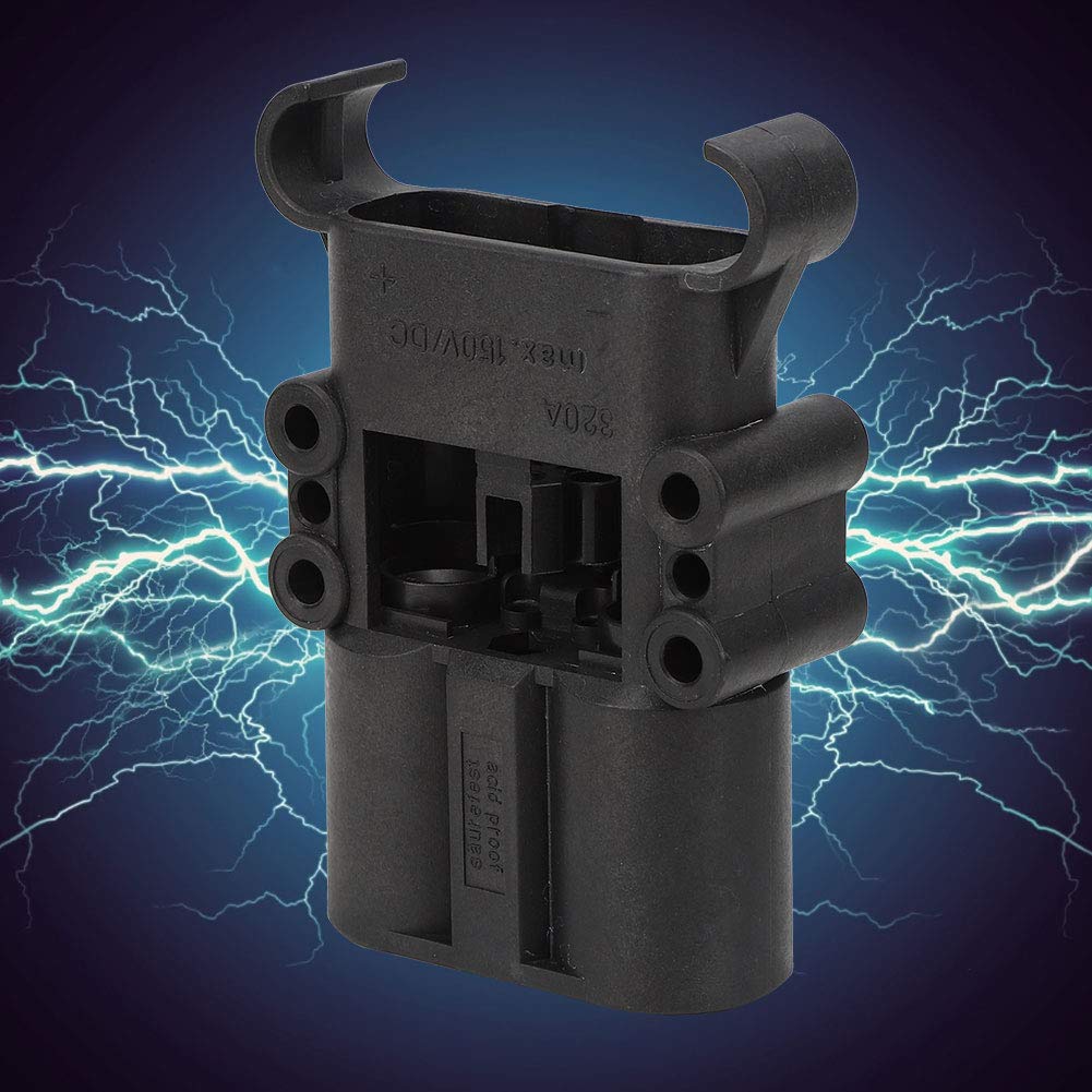 Forklift Connector, Forklift Battery Connector, 320A Male DC150V Quick Connect Battery Modular Power Connectors Quick, Winch Quick Connect Systems