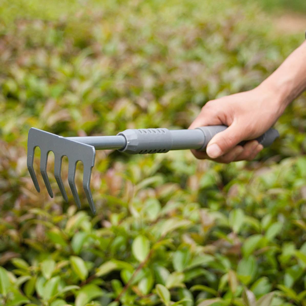 Pala de Jardinería de Acero y PVC, Multifuncional para Siembra