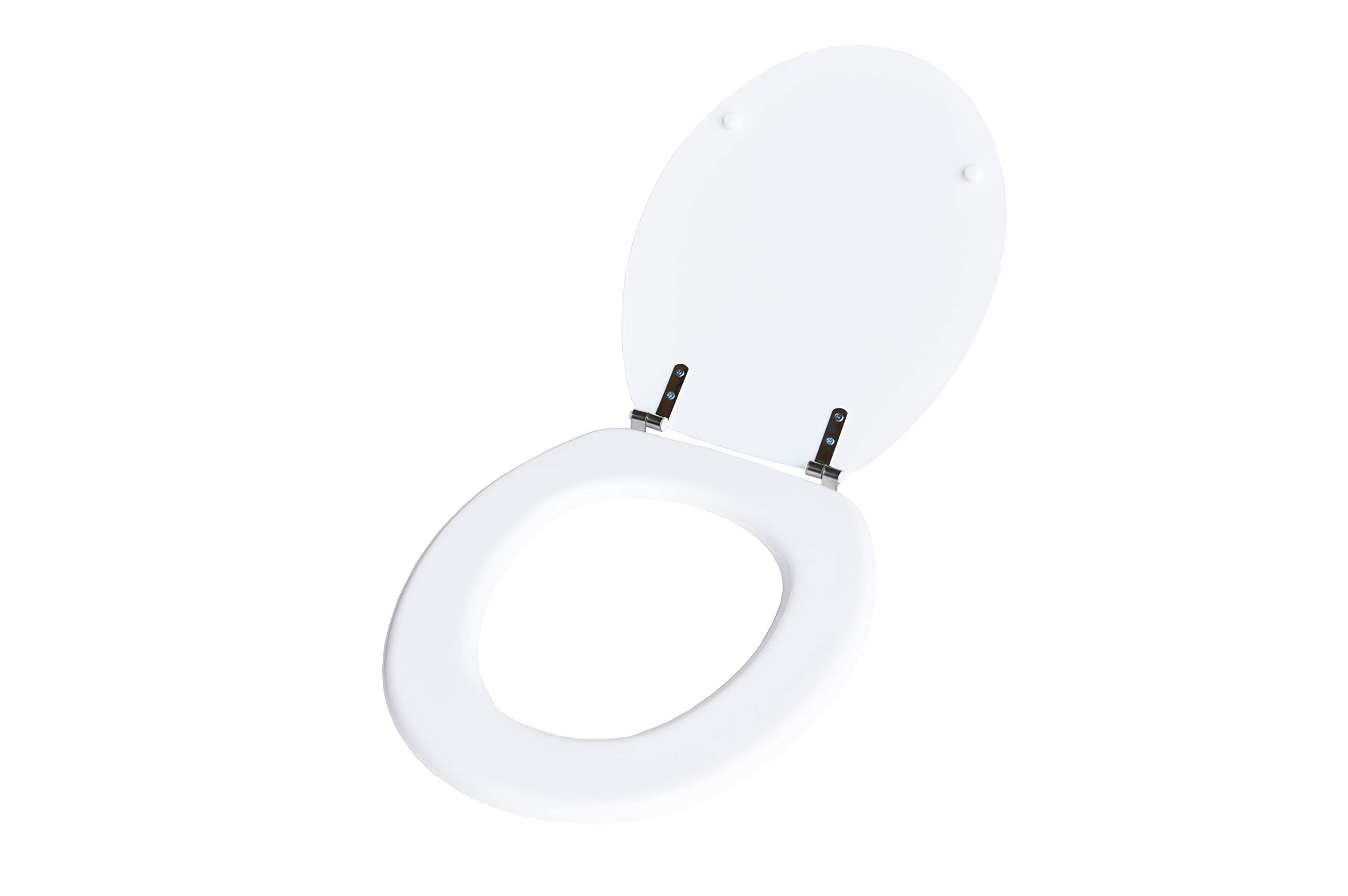 Tavoletta WC Universale Standard - Colore Blu, Plastica, Con Cerniere E Fissaggio Dal Basso - Foto 14