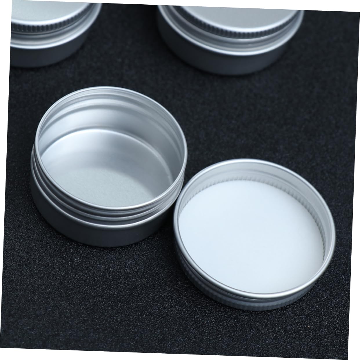 MAGICLULU 60 Barattoli Per Cosmetici Barattolo Da Viaggio Bottiglia Per Cosmetici Campioni Di Tè Barattolo Di Lamiera Stagnata Contenitori Di Con Coperchio Contenitore Di In