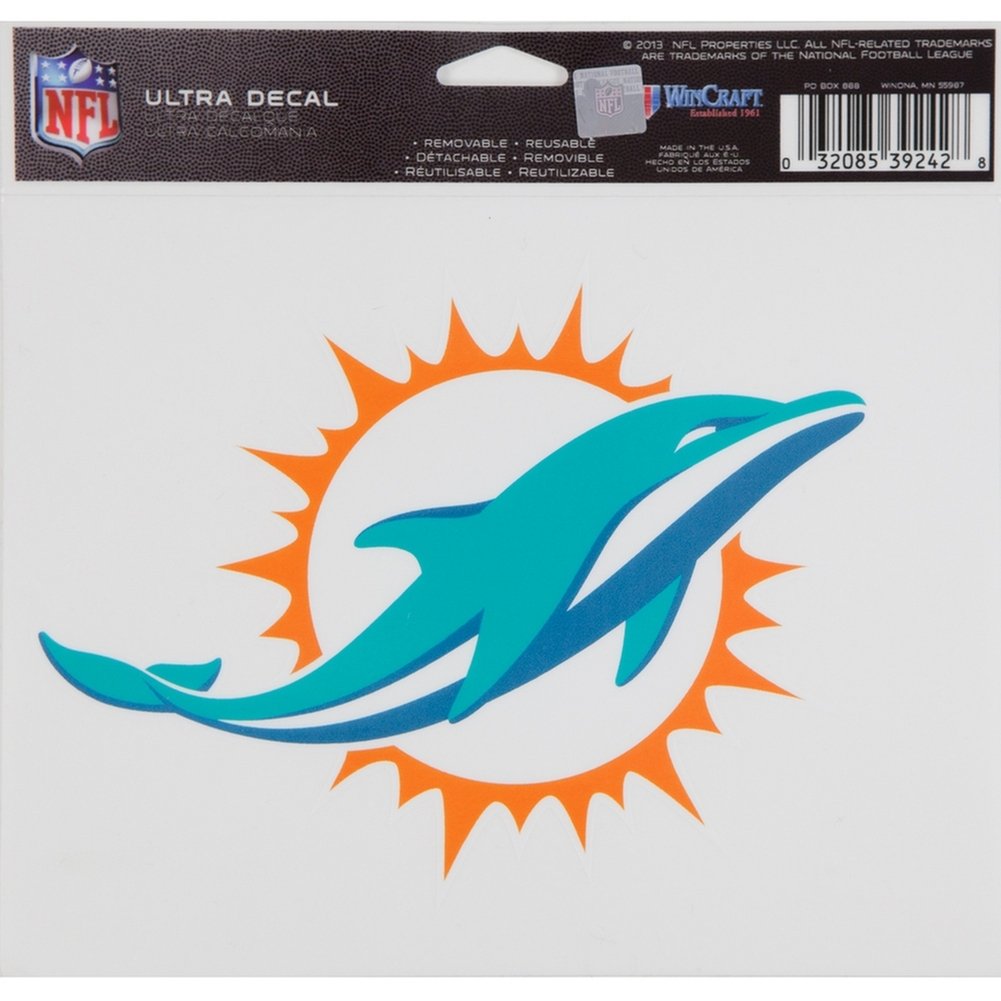 WinCraft NFL Mehrfach verwendbarer farbiger Aufkleber.
