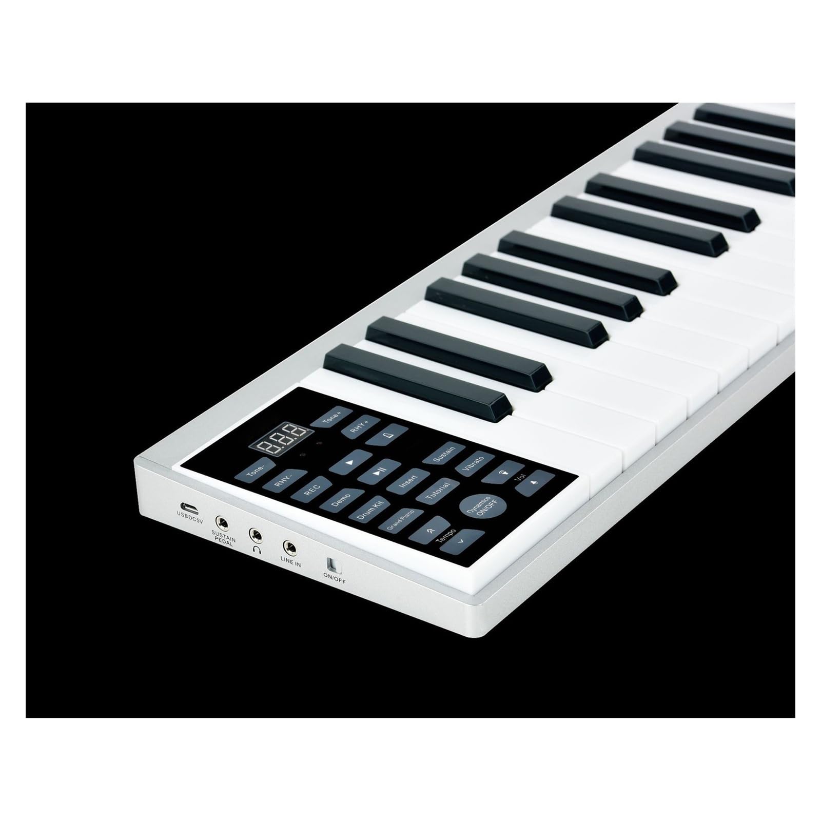 Inteligentne, 61-klawiszowe Pianino Elektroniczne, Przenośna Klawiatura Elektroniczna, Profesjonalny Instrument Klawiszowy Dla Dorosłych Przenośne Keyboardy Pianino