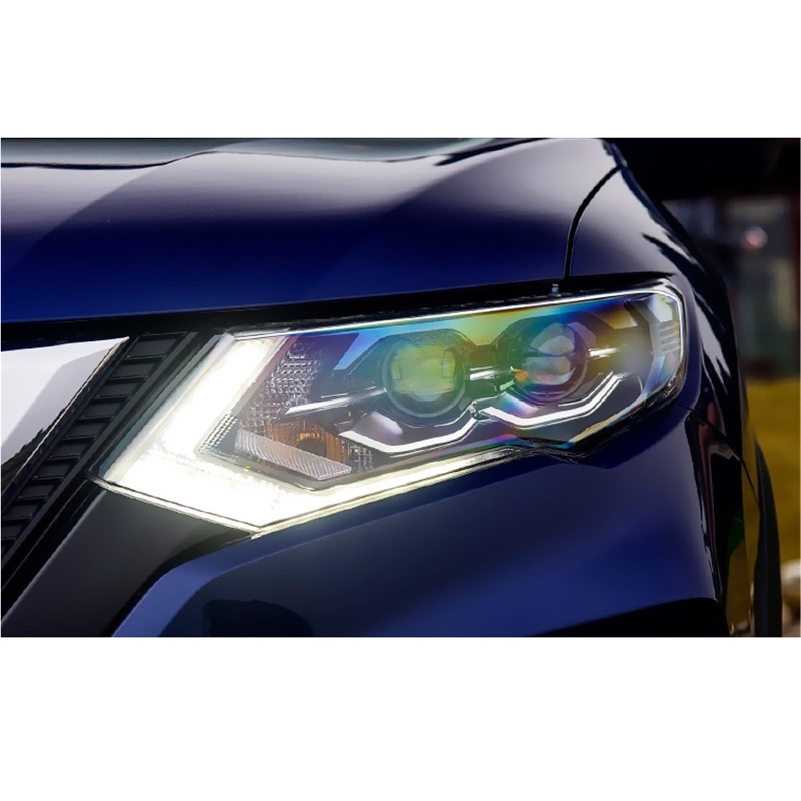 Amazon | 車のライト日産エクストレイル LED ヘッドライト 2017-2021