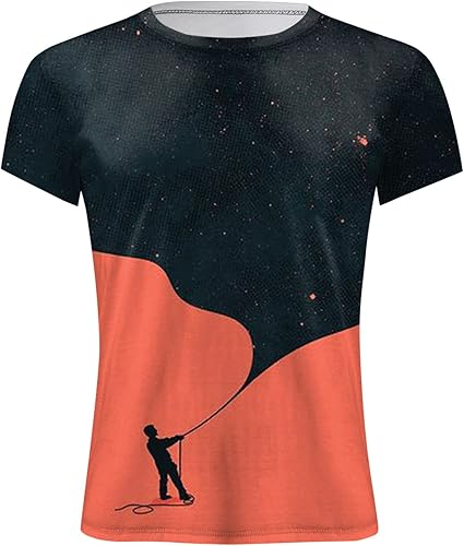 Miniatura 3 de Camisetas para hombre, con gráficos, camisetas gráficas para hombre, camisetas casuales 3D con patrón de bandera vintage americana, camisetas vintage