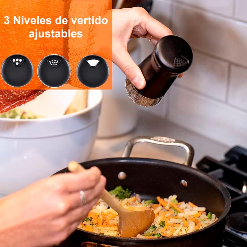 Catálogo para Comprar On-line Saleros y pimenteros los 5 mejores. 23 Saleros y pimenteros marca U Chef (2)