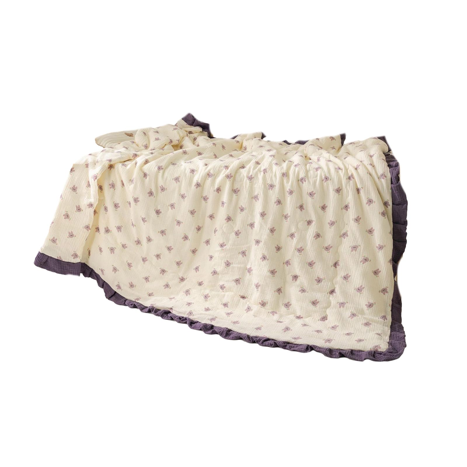 Couverture pour bébé anti-transpiration en mousseline de coton respirante