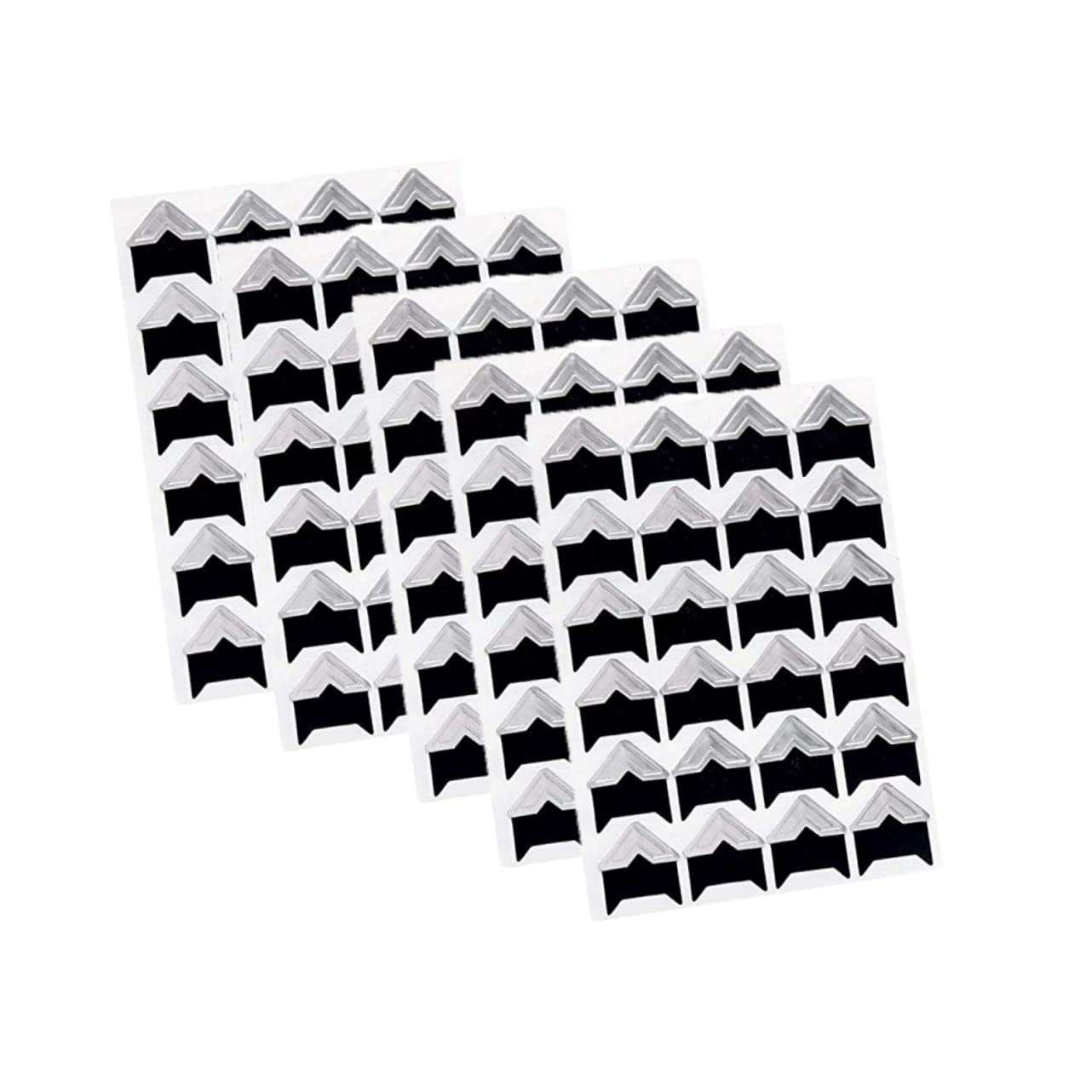 HOODANCOS 15 Sheets of DIY Scrapbooking Sticker Self-Adhesive Corner Stickers for Photo Album Decor