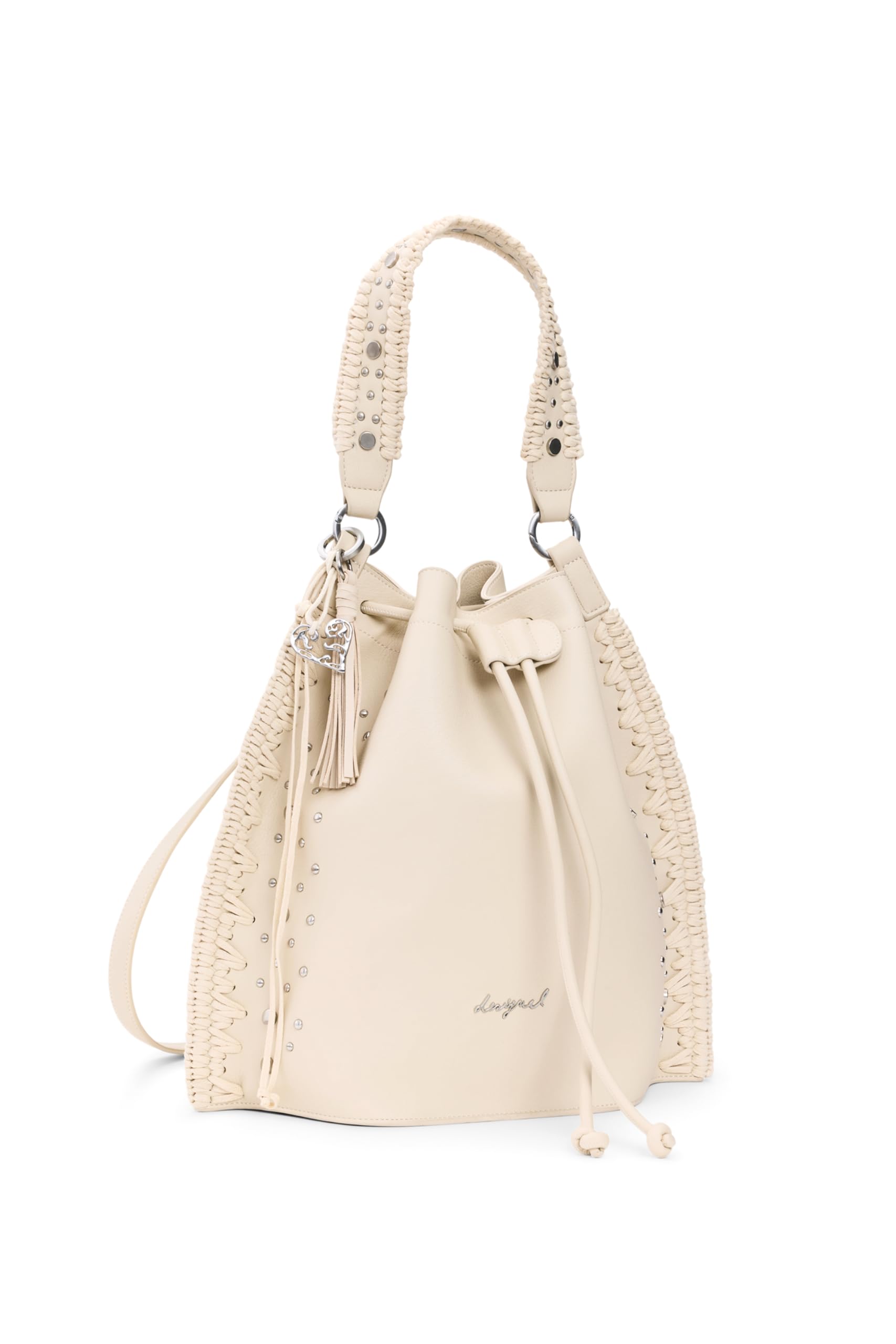 Desigual mochila de ocio Gallium Harlan Backpack Beige Crude crema