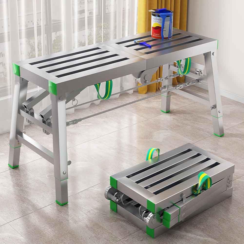 Plateforme de travail portable 363 kg avec échelle d'échafaudage pliable