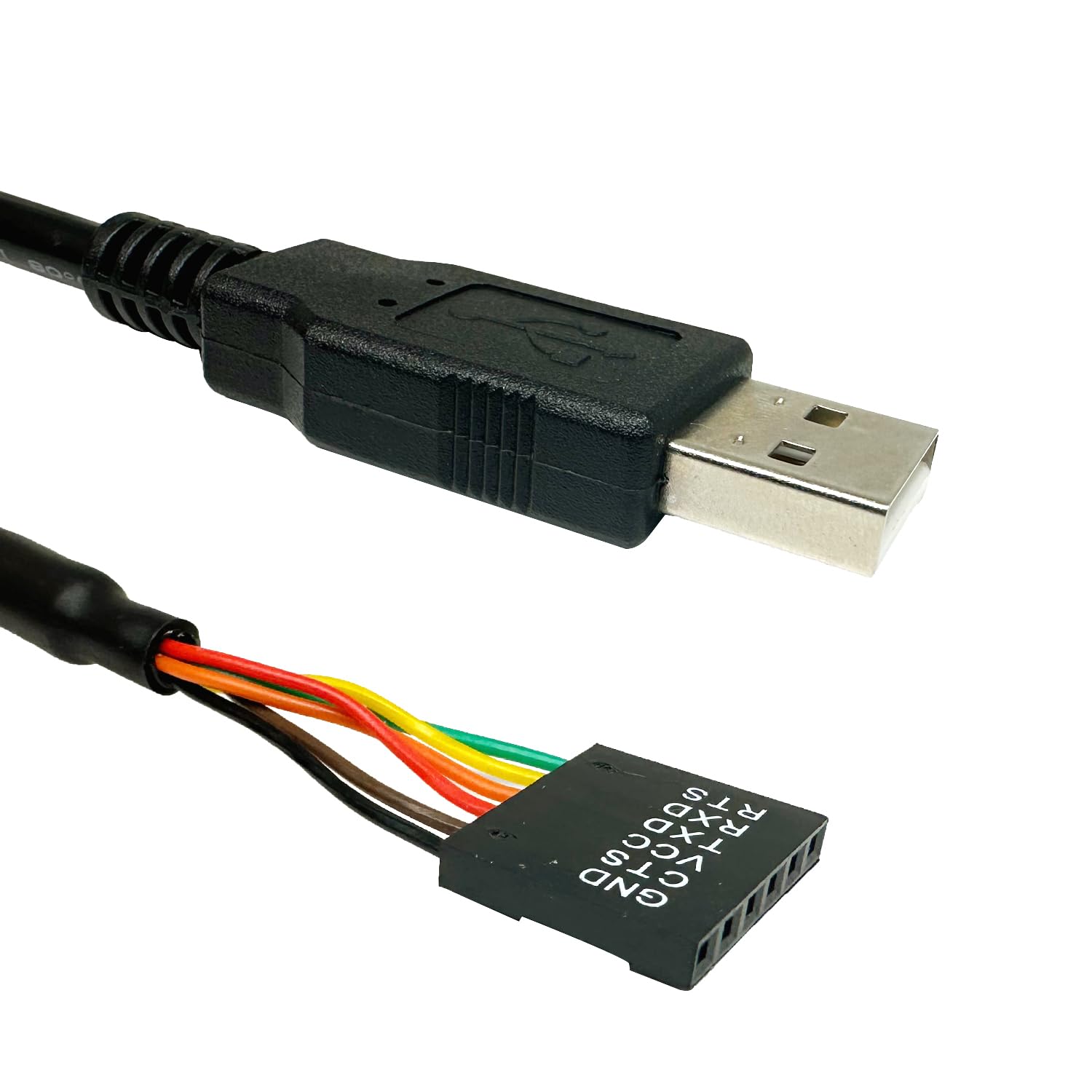 Amazon.com: Teykst TTL-232R-3V3 Cable 3.3V USB to Serial TTL 232R