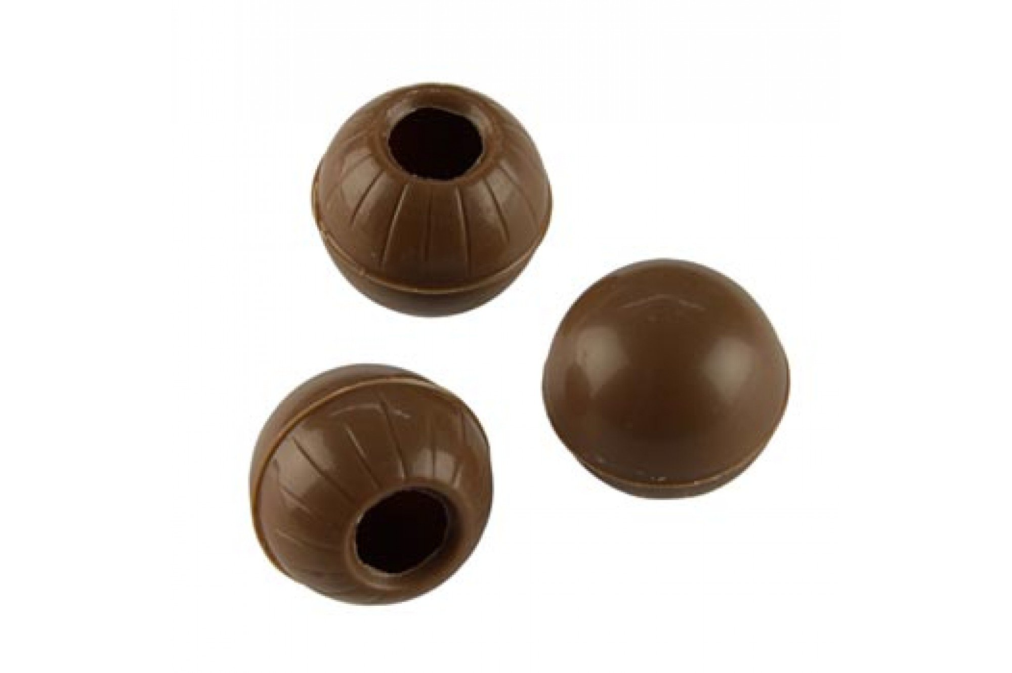 Trüffel-Hohlkugeln, Vollmilchschokolade, ø 25mm, Valrhona, 1,3 kg, 504 St