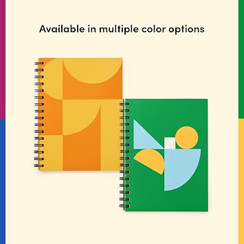 POKETO Essential Spiral Bound Lined Notebook- Citrus