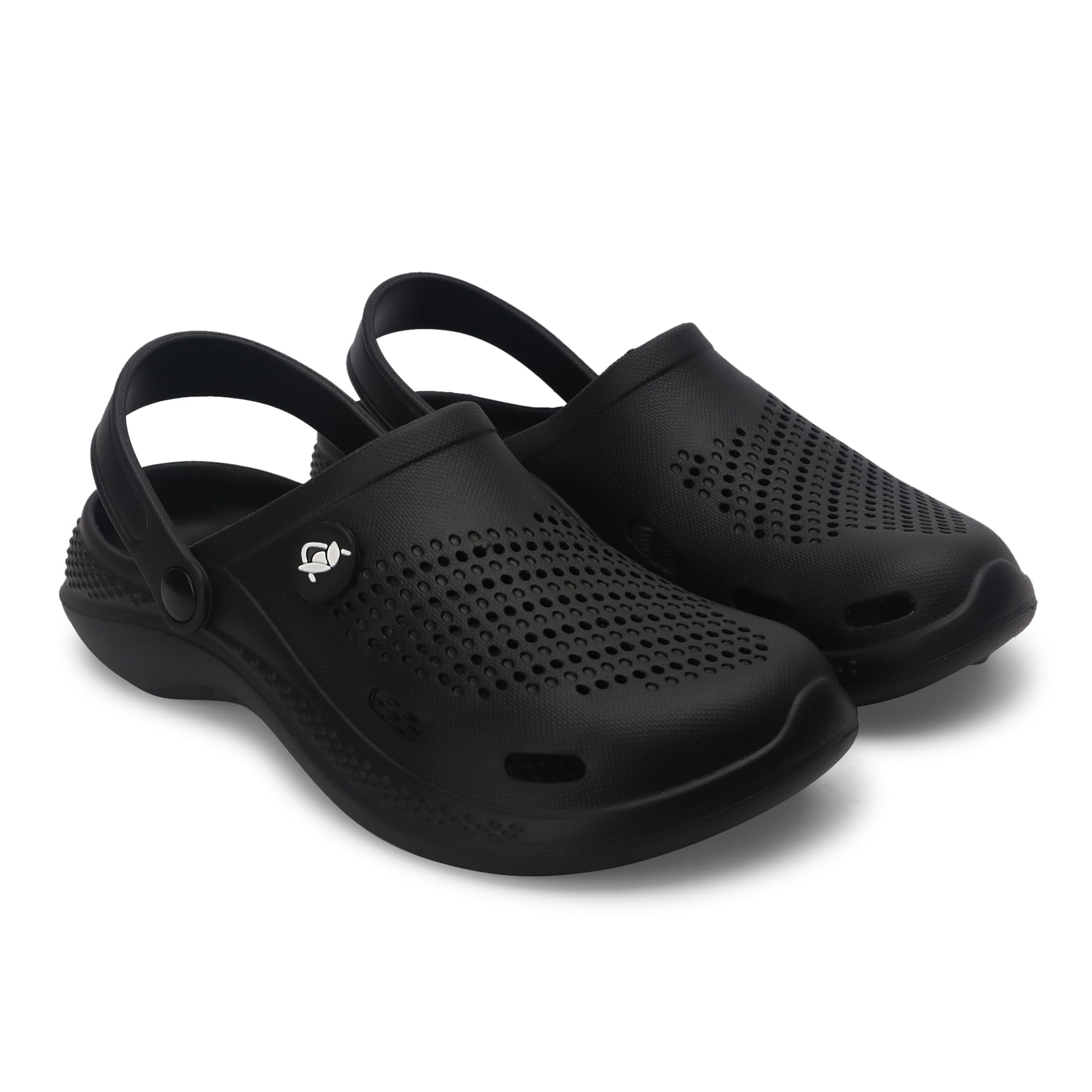 XDOX Mens EVA Sole Classic Casual Clogs with Adjustable Back Strap | Comfortable & Light Weight, Anti Skid and Waterproof Casual and Stylish Clogs for Men XDOX-08-MEN-CLOGS-BLACK-7 (B0CM6T1D51) Amazon Price History, Amazon Price Tracker