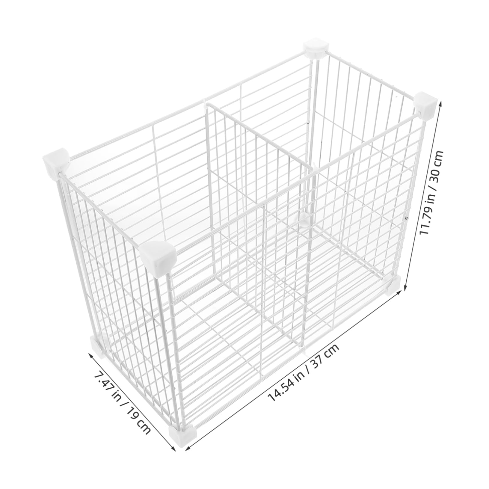 Organizador de Estantes para Congelador de Hierro Rejilla y Cesta Inferior, Divisor Interno Fácil de Instalar para Cocina y Almacenamiento de Alimentos y Frutas