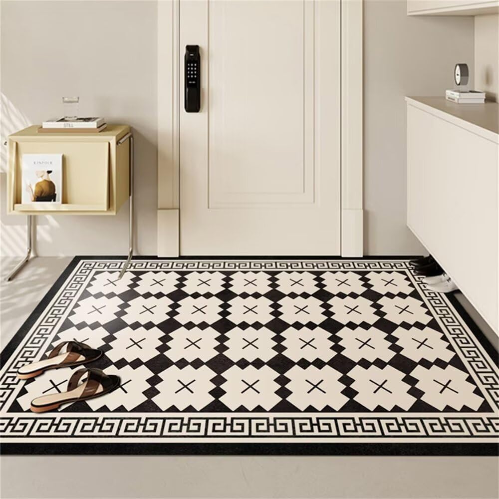 Tapis tout doux noir 90x180 cm idéal pour créer un coin lecture cosy dans une chambre