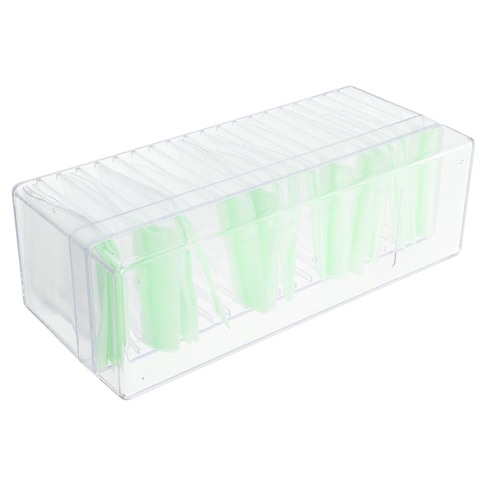 Boîte à bijoux anti-oxydation HANABASS transparente et 20 pochettes